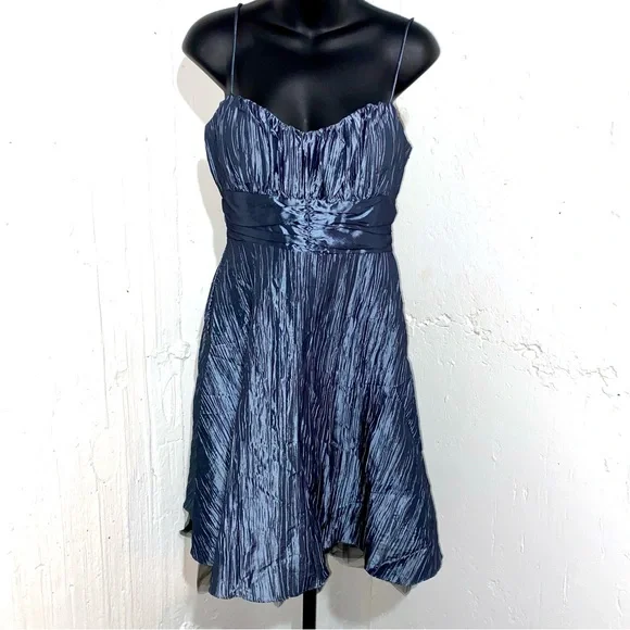 jump apparel homecoming dresses Short Ruffled Homecoming Dress with Sheer Corset Light Blue / 4 main image 0